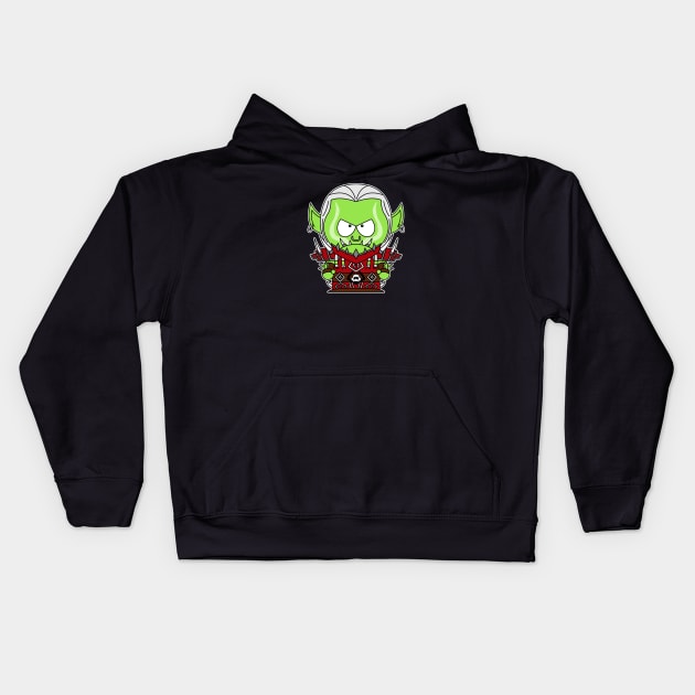 Old Fang Kids Hoodie by nickbeta